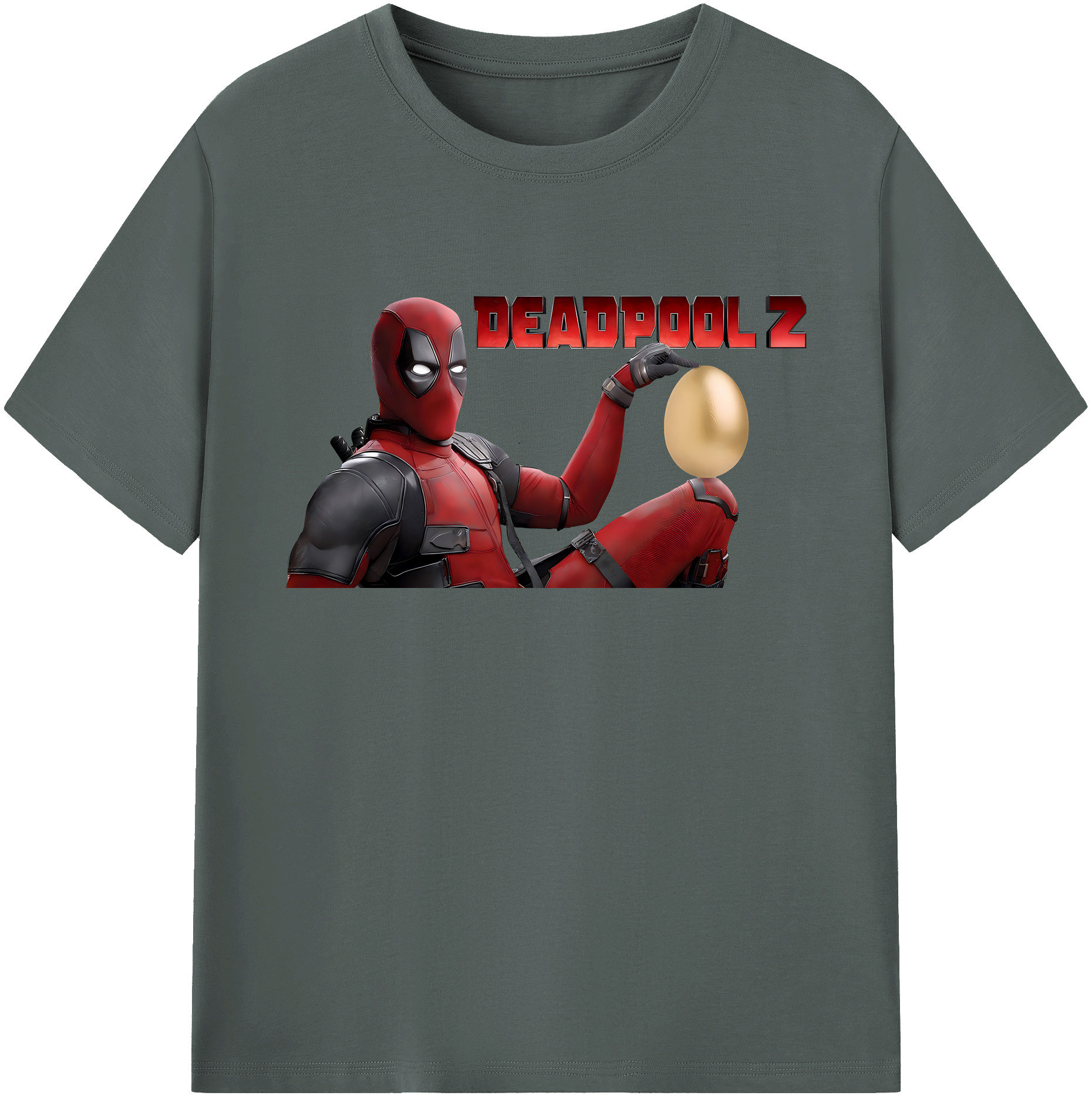 （画像用） Deadpool デッドプール 綿100％ メンズ半袖Tシャツ｜肌触りやわらか＆通気性